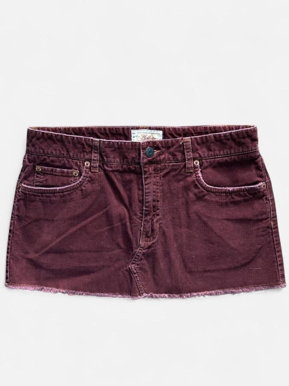 Hollister Y2K Corduroy Mini Skirt Size 7